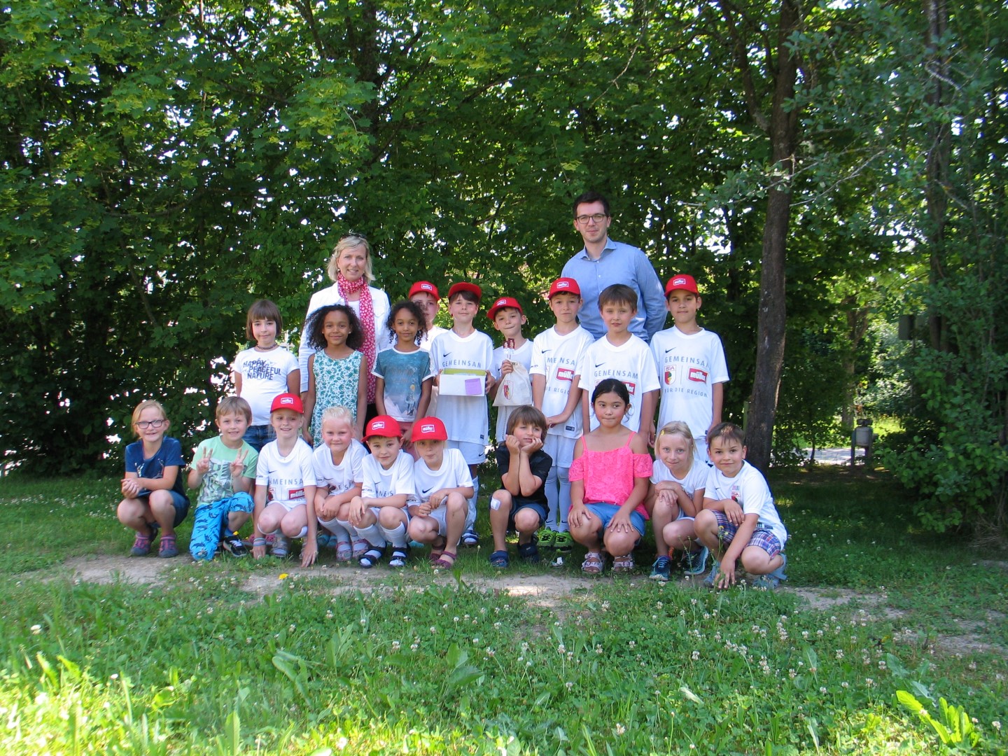 Einlaufkinder Mullermilch Juli 2018 Grund Und Mittelschule Fischach Langenneufnach